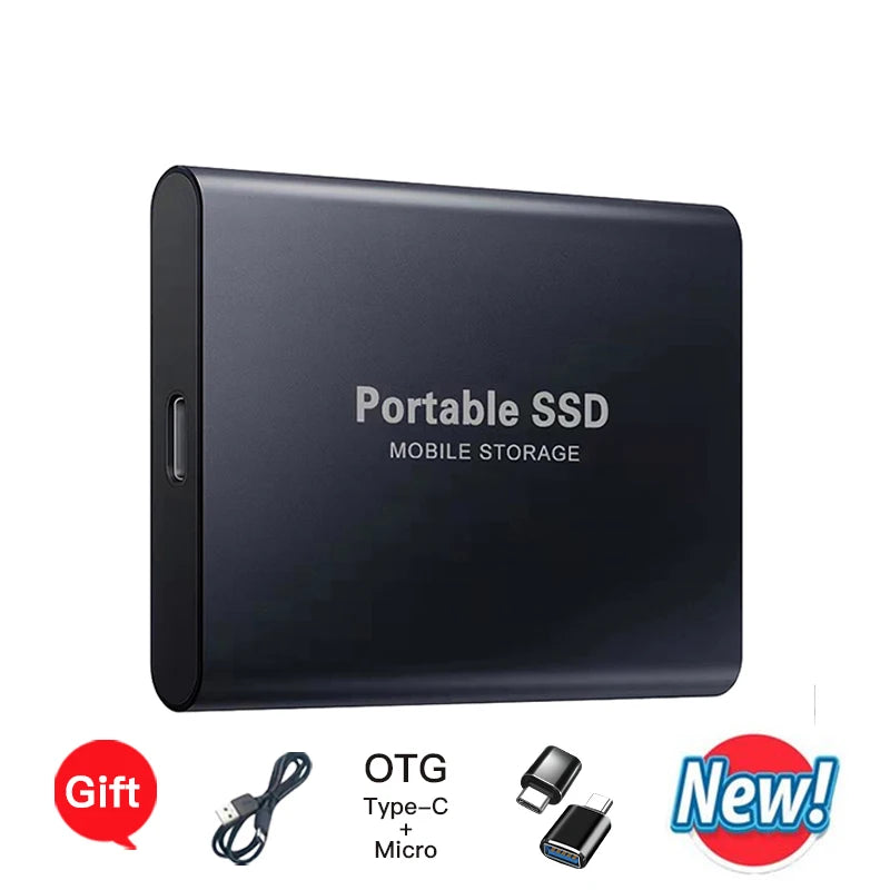 All-Scene Portable External SSD Solid State Drive | USB 3.1 Type-C