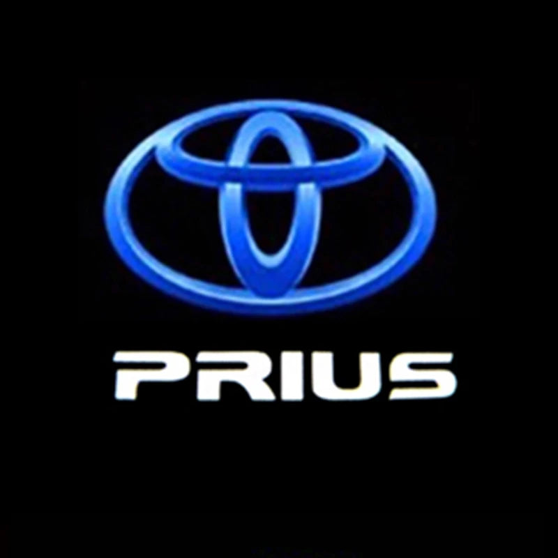 2Pcs Led Car Door Welcome Light Ghost Projector For Toyota Prius 20 30 50 XW20 XW30 XW50 2003-2017 2018 2019 2020 2021 2022 2023