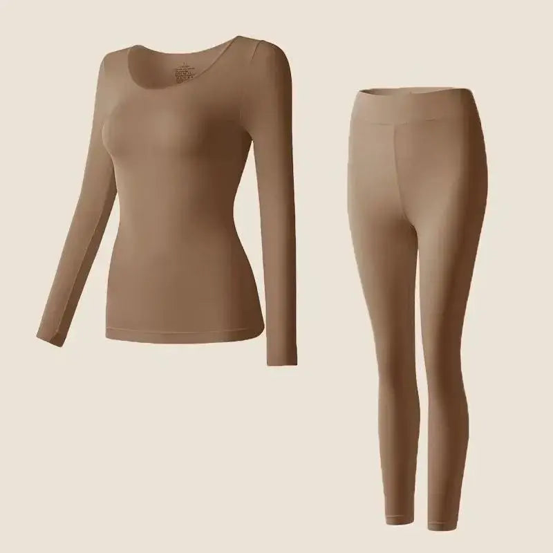 Women's Ultra-Light Thermal Base Layer Set - Long Sleeve Top and Pants - photo 15