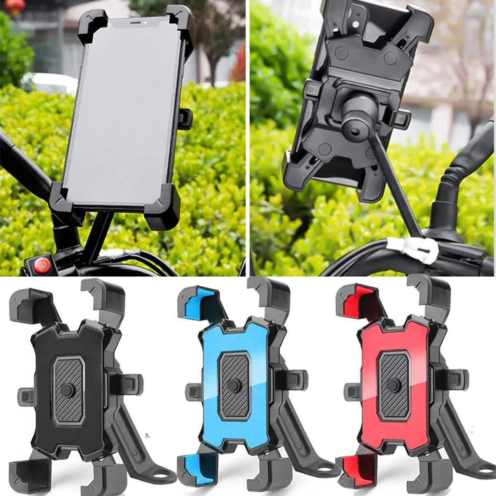 360° Rotatable Electric Bicycle Universal Phone Holder for Bike Moto Motorcycle Stand Bracket motorcycle accessories
