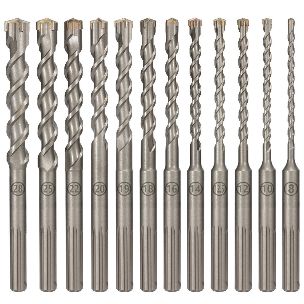 SDS Plus Cross Cutter Hammer Drill Bit 5-16mm, 160mm Masonry