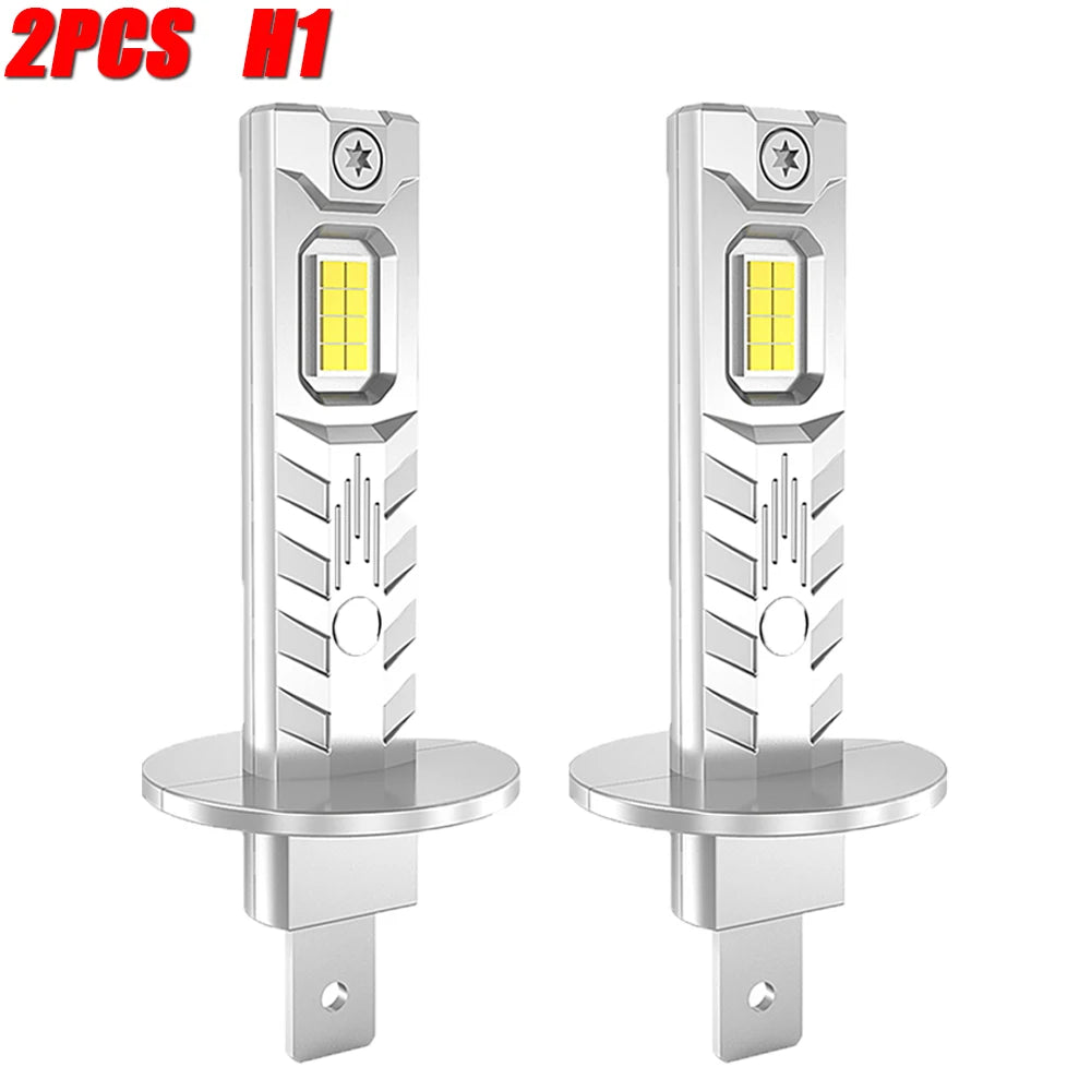 H7 H4 H1 LED Lights for Car Headlight Bulb 1000000LM Mini Wireless Auto Lamp +800% Bright Spotlights Automobile LED Headlamp 12V