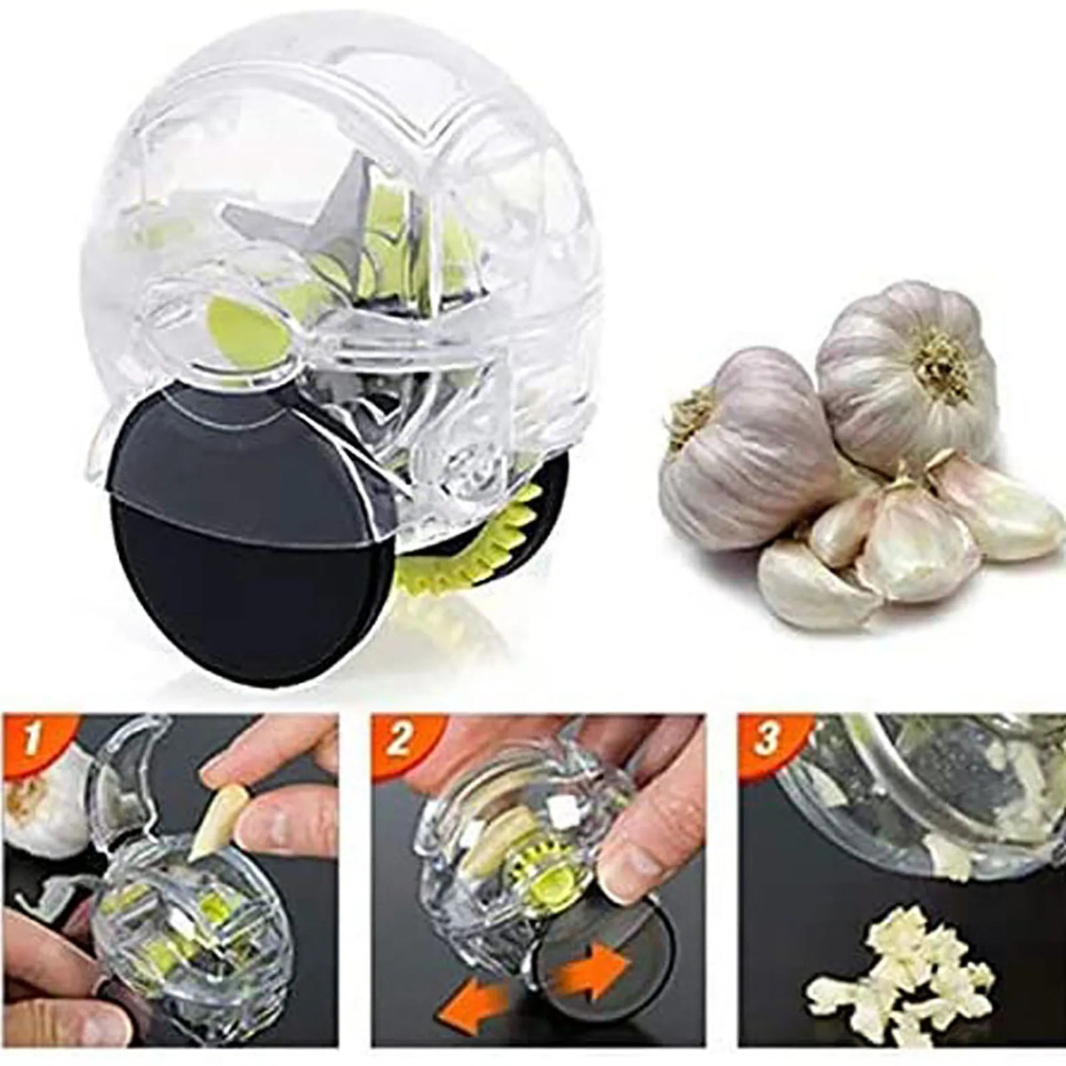 Roller Garlic Chopper - Manual Ginger and Garlic Masher - photo 2
