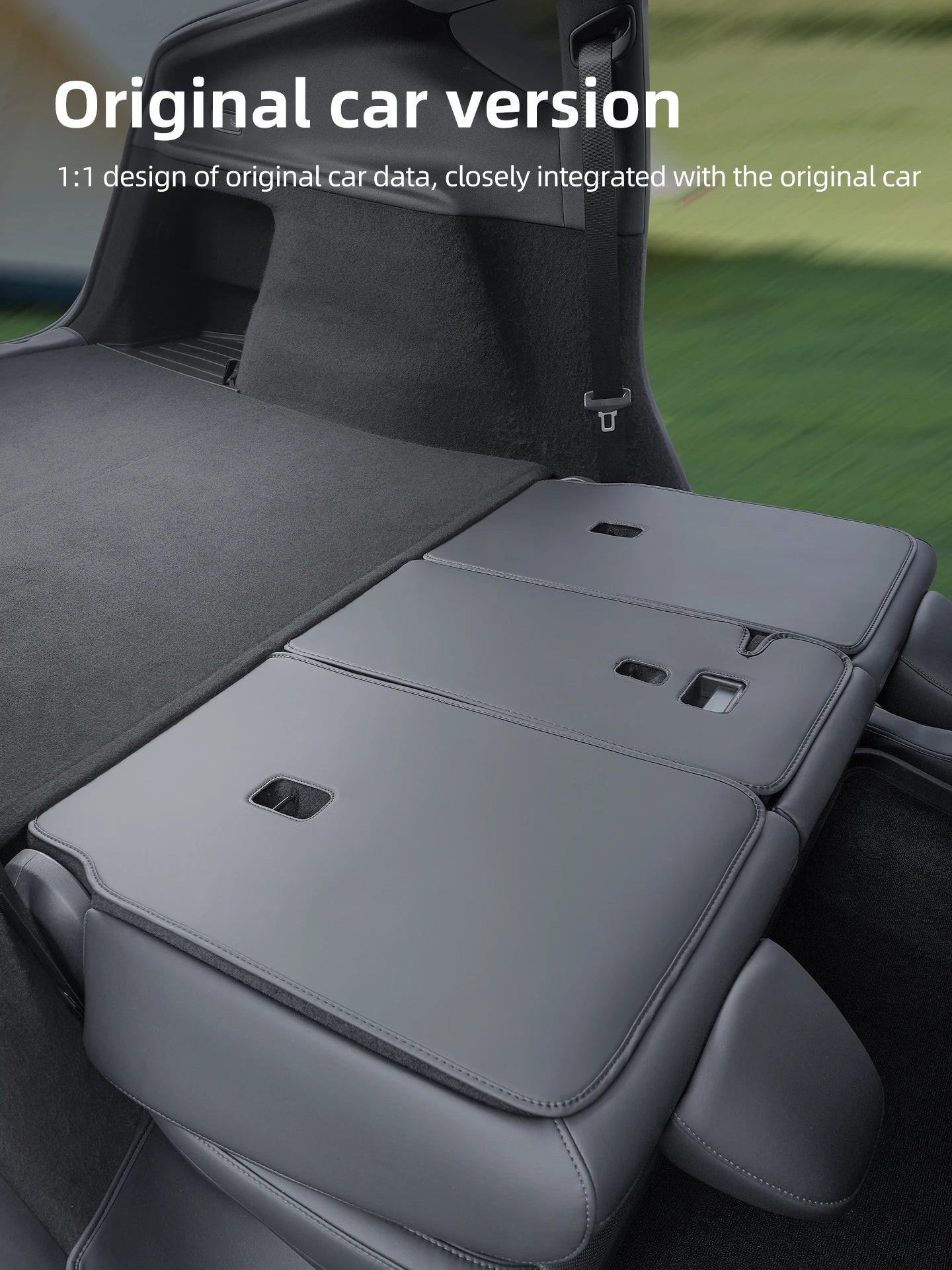 Rear seat backrest protection pad For Tesla Model Y Juniper Trunk Rear Seat Back Cover Backrest Protector Cover Protection Mat