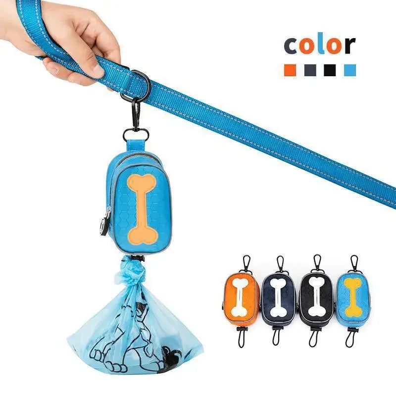 Lightweight Dog Poop Bag Dispenser - Clip-On Walking Holder