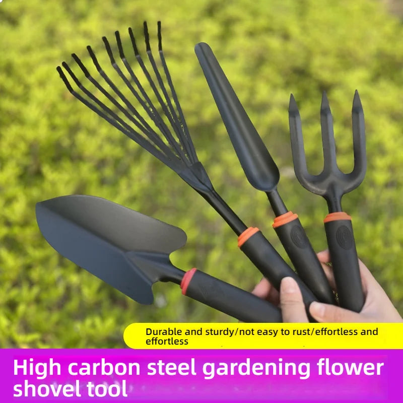 7-Piece Garden Tool Set — Mini Shovel, Rake & Trowel Kit for Planting
