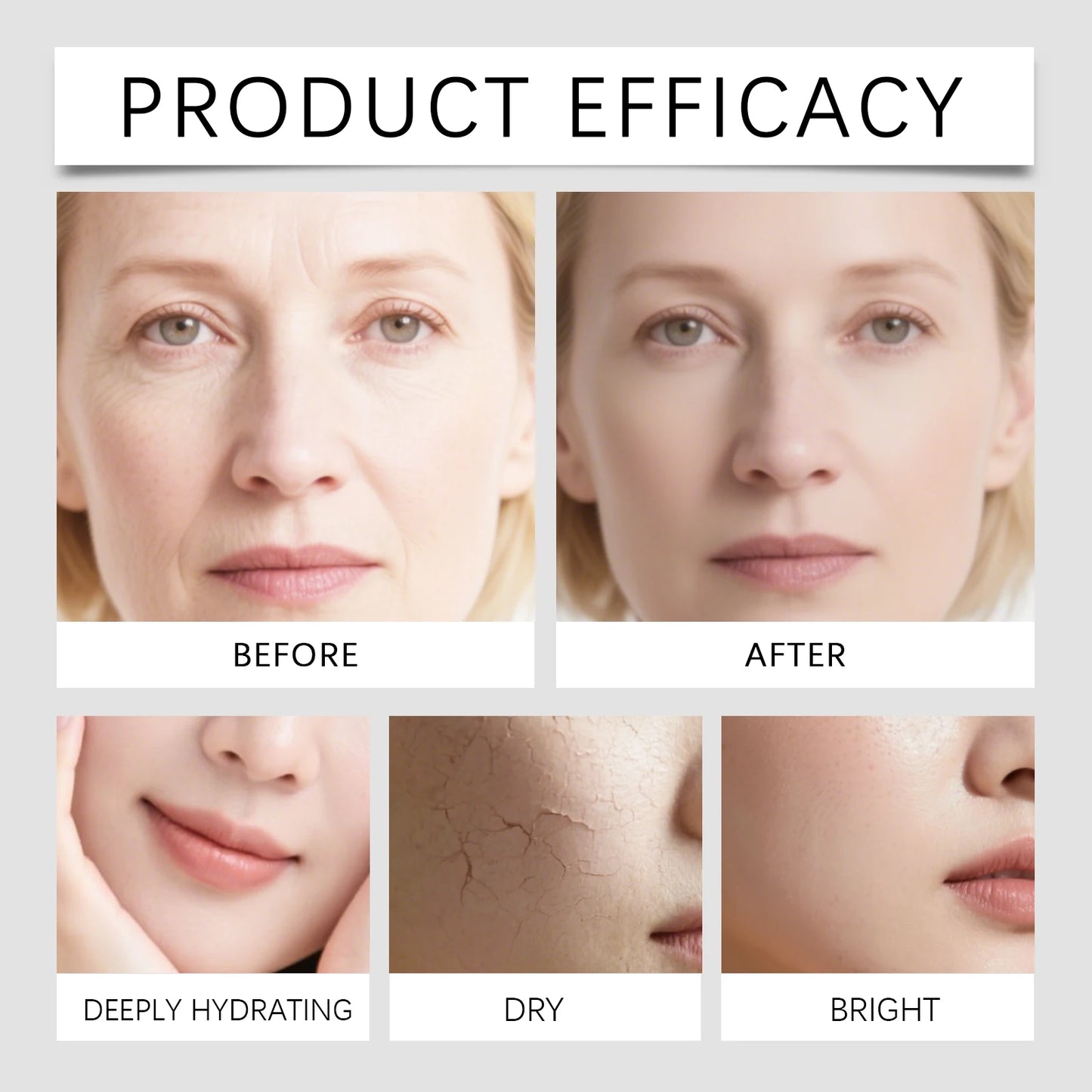Hexapeptide Collagen Microneedle Serum Set Hydrating Facial Roller Beauty Device Pro Home Beauty Care Kit Glowing Skincare
