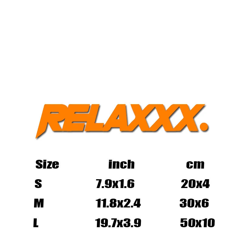 "RELAXXX"Stickers,,creative&fashion with high quality sticker for cars trucks motorcycles &laptops!