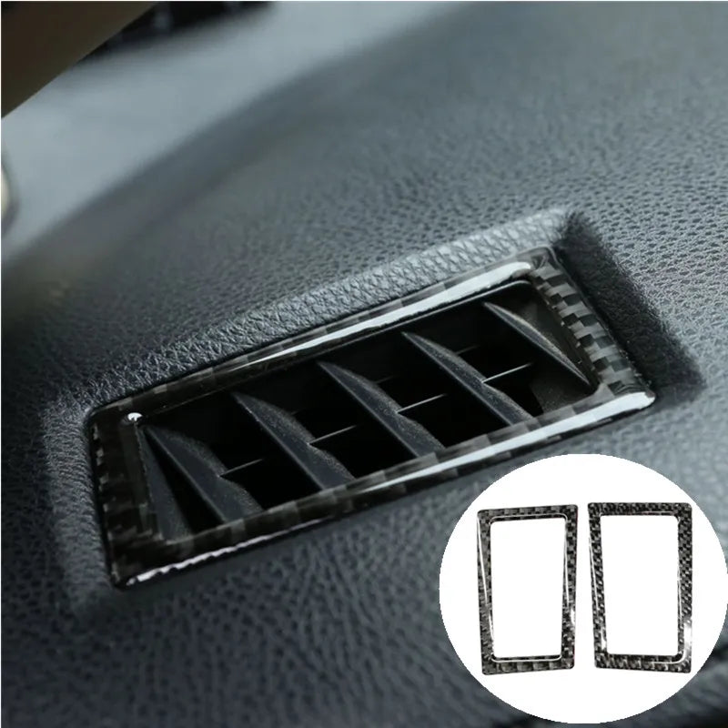 Black Carbon Fiber Car Interior Decoration Protection Sticker Auto Accessories For Toyota Corolla 2014 2015 2016 2017 2018