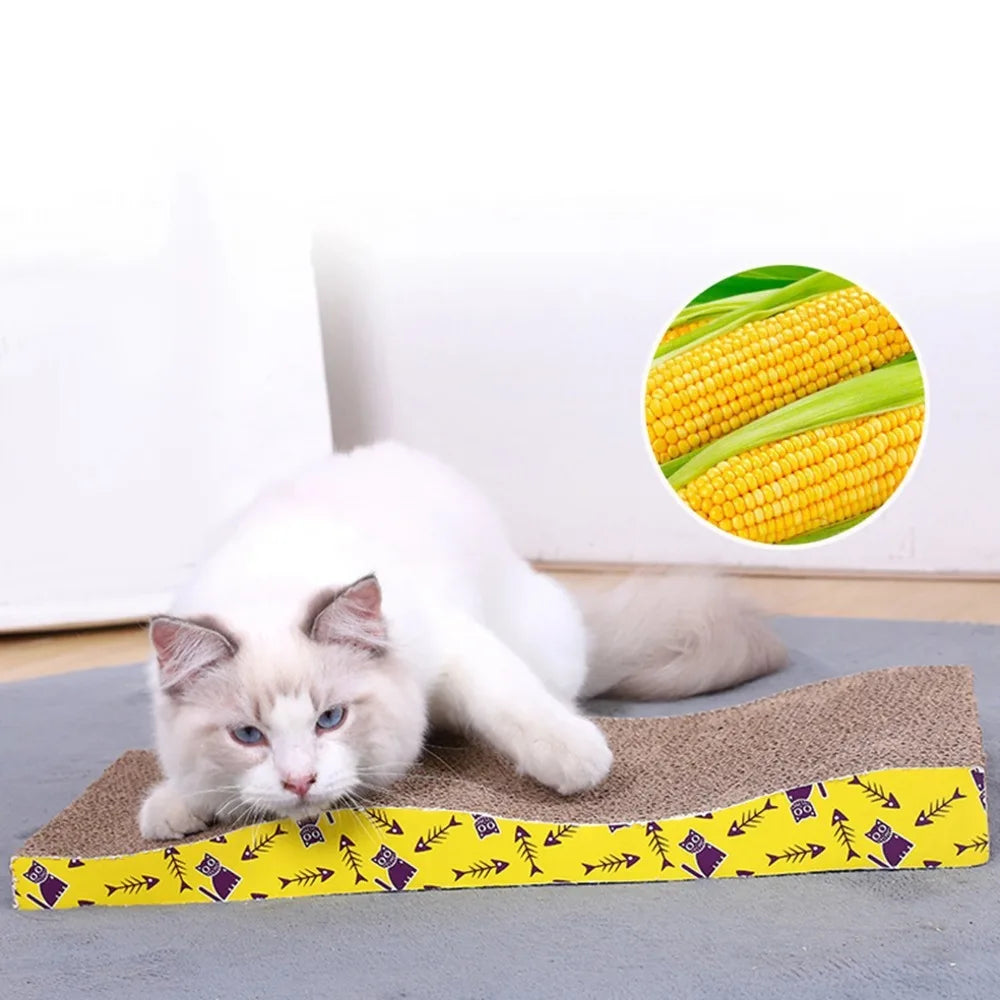 Corrugated Cardboard Cat Scratcher - Sofa-Style Board – photo 2