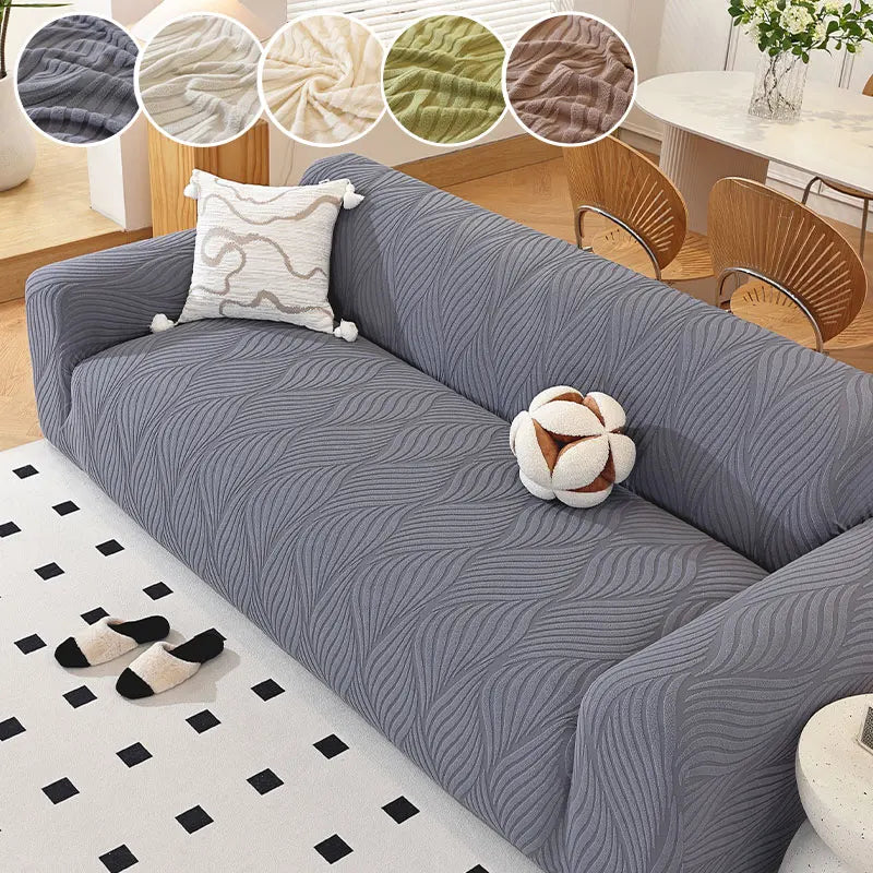 1PC-Anti cat scratch new high-end sofa cover, all inclusive and integrated lazy elastic sofa protection cover