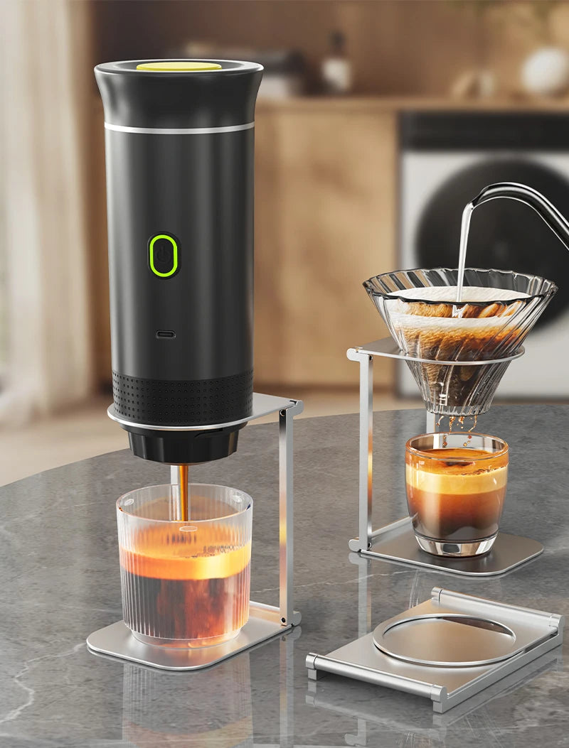 Foldable Aluminum Stand for Portable Espresso Maker - Drip Holder - photo 2
