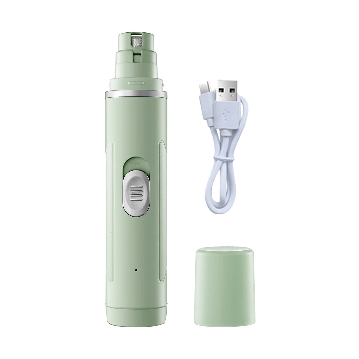 2-Speed USB Dog Nail File - Quiet Electric Grinder – photo 7