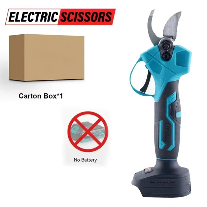 Brushless Electric Scissors Pruning Shears Handheld Cordless Pruner Tree Branch Bonsai Cutting Tool For Makita 18V Battery