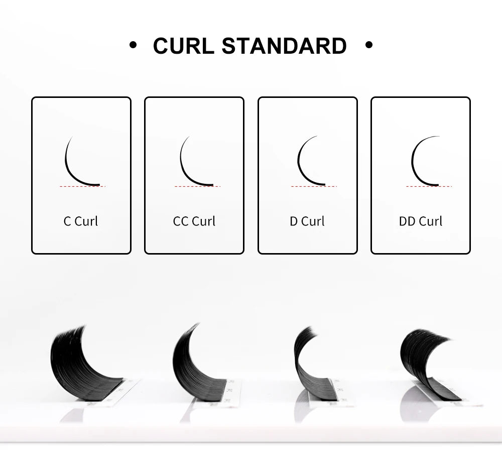 Winky Beauty Individual Eyelash Extension B/C/CC/D/DD Faux Mink Cilias Soft Eye Lash Extension 3D Russian Volume Lashes Makeup