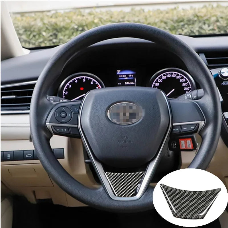 Black Carbon Fiber Car Interior Decoration Protection Sticker Auto Accessories For Toyota Corolla 2014 2015 2016 2017 2018