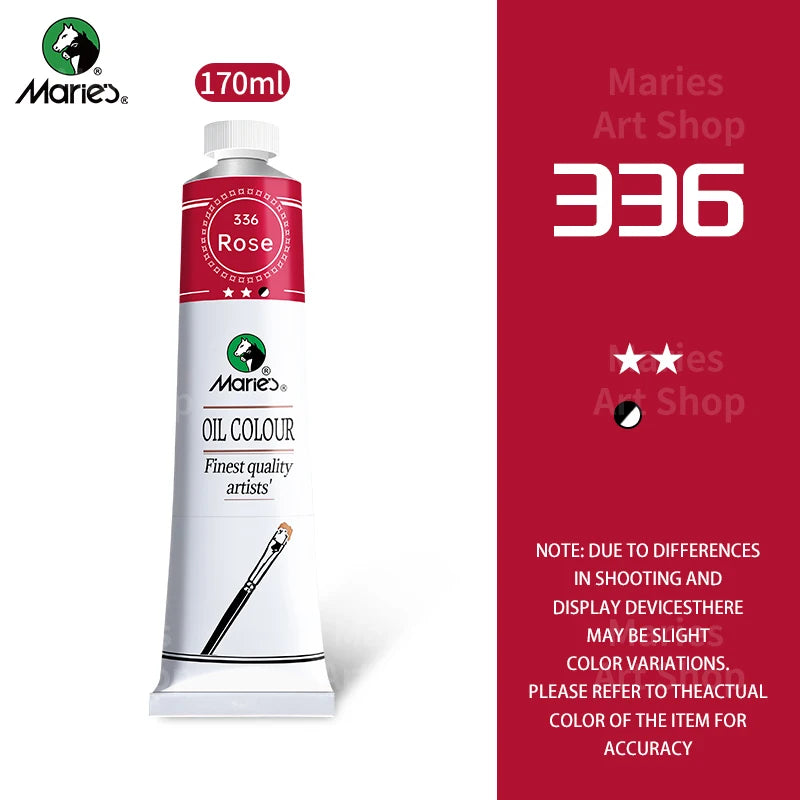 Marie's Oil Paint 170ml/5.95oz Large Tube,Art Supplies for Canvas Painting,Egg,Graffiti,Fabric,Stone,Leather,Wood,Ceramic
