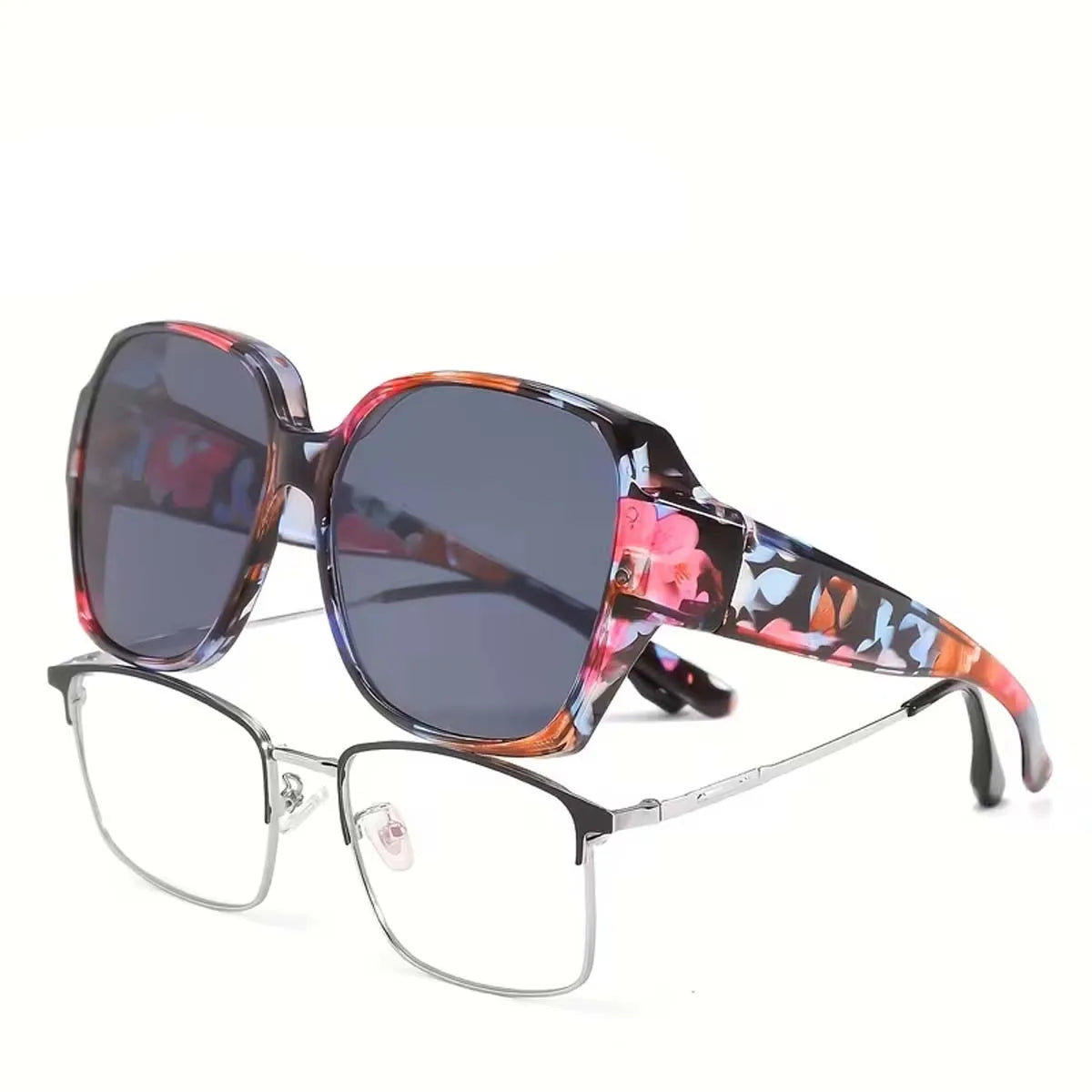 Fit-Over Sunglasses — Wrap-Around UV400 for Prescription Glasses
