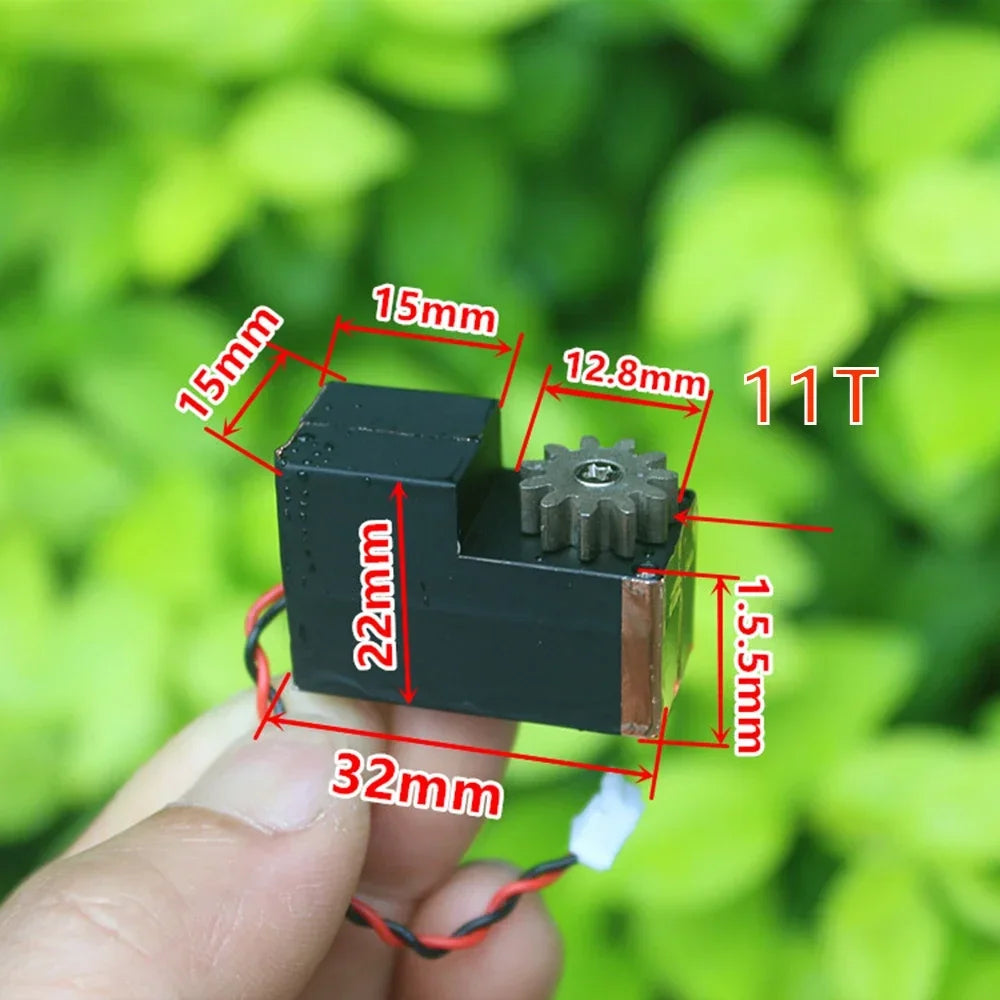 Micro N10 Motor DC 3V-6V 4.5V 80rpm slow speed Engine with 11T Gear For Fingerprint intelligent Password Electronic Door Lock