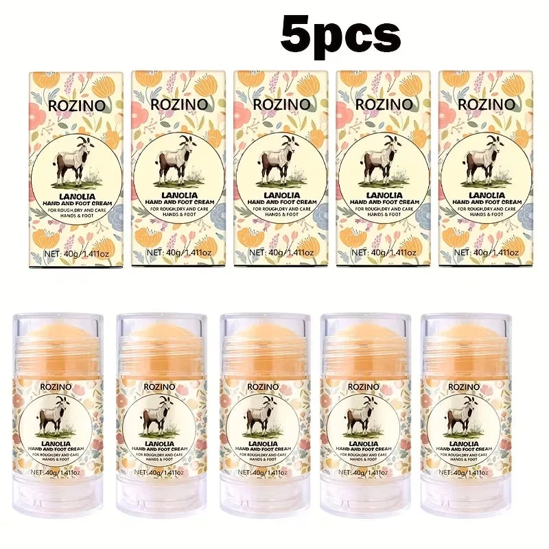 1Pcs/2Pcs/3Pcs/5Pcs Anti-Cracking Hand and Foot Cream, Prevents Wind-Cracked Skin during Seasonal Changes, Resists Wind-Dryness, Moisturizes Dry Skin, Improves Signs of Dry, Rough, Wind-Cracked, and Peeling Skin, Provides Lon