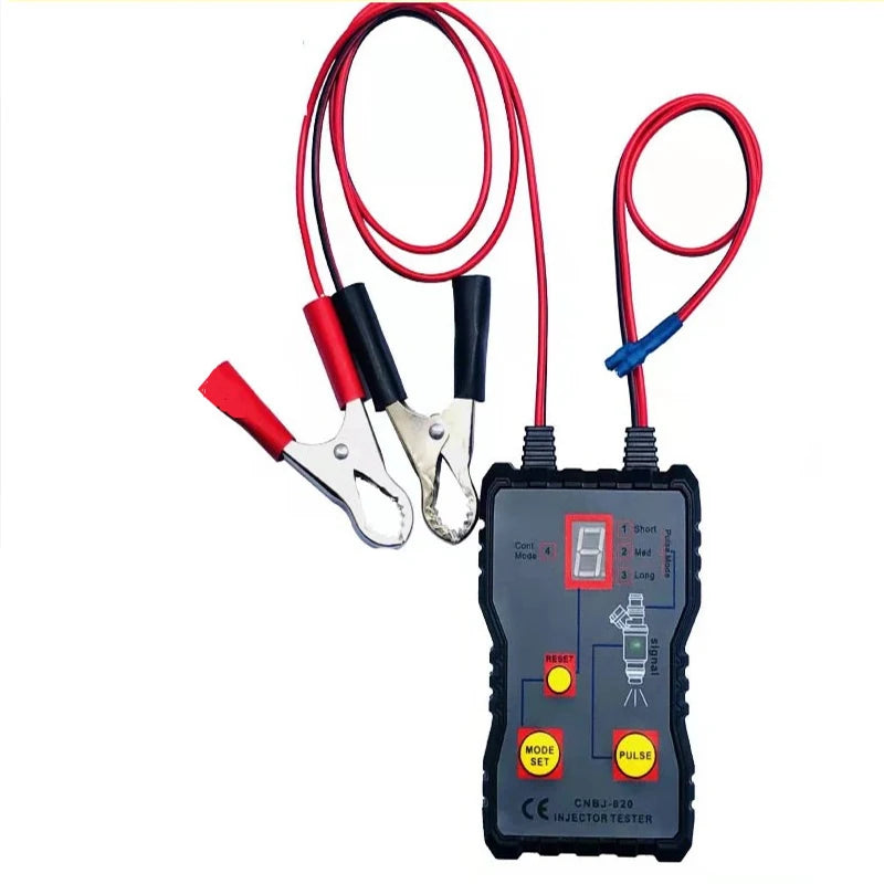 4-in-1 Car Fuel Injector Tester 4 Pluse Modes Fuel Pressure System Diagnostic Testing Tool Car Injector Cleaner Controller