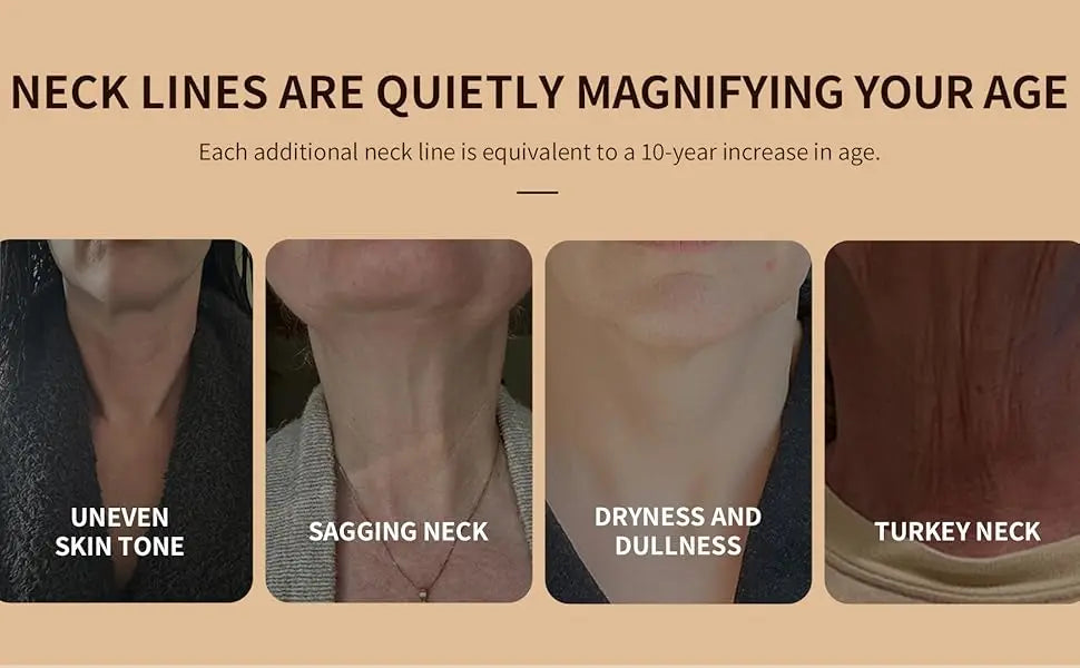 Firming Neck Cream with Massage Roller – Lift & Tighten Turkey Neck in 28 Days