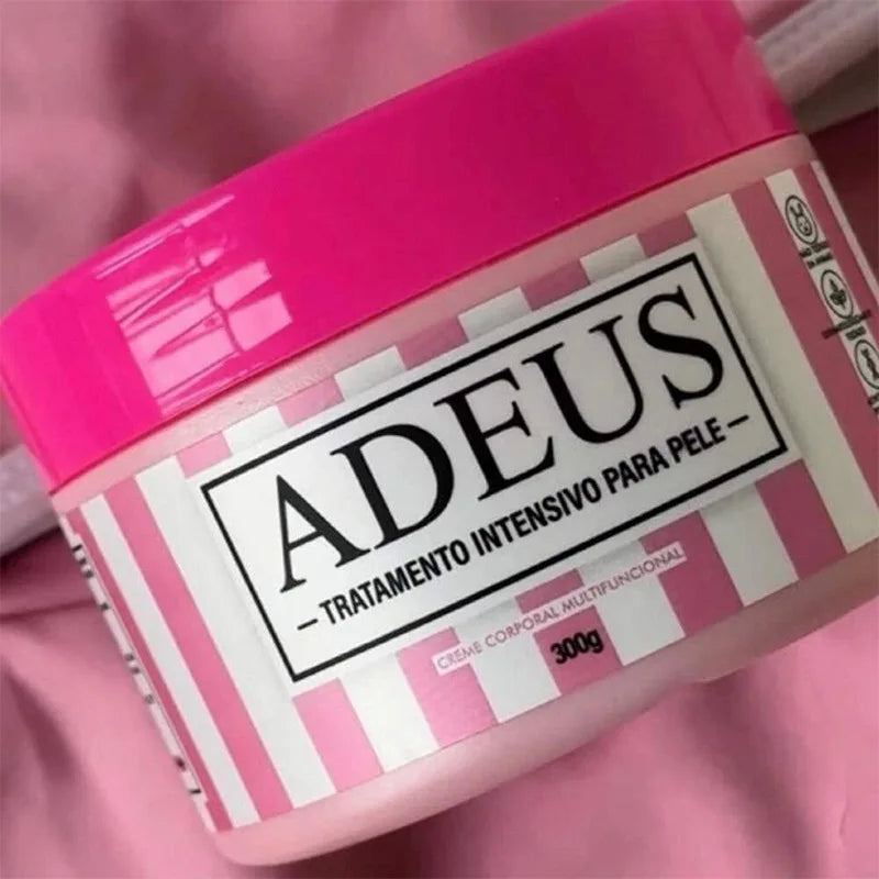 Brazilian ADEUS Firming Body Cream Enhances Skin Smoothness Visibly Improves Body Skin Appearance