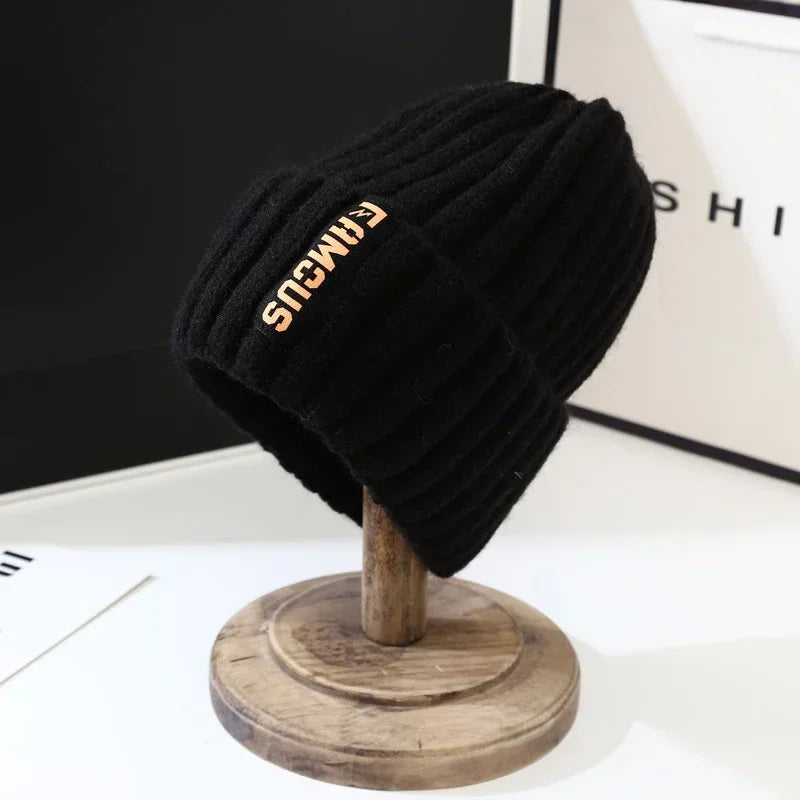 Unisex Crochet Knit Beanie - Soft Solid Color Winter Hat - photo 8