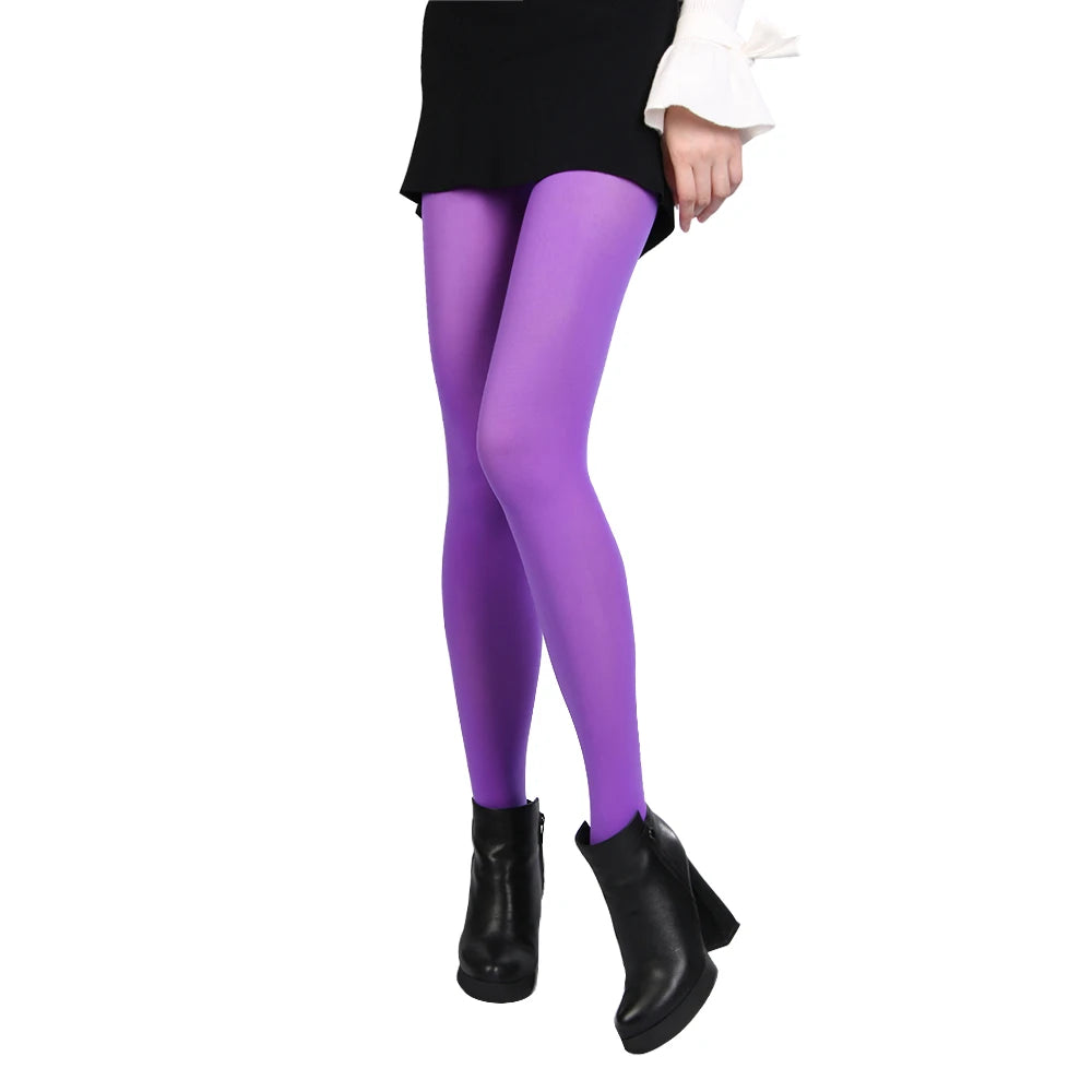 Women's Opaque Tights, 120D Seamless Pantyhose