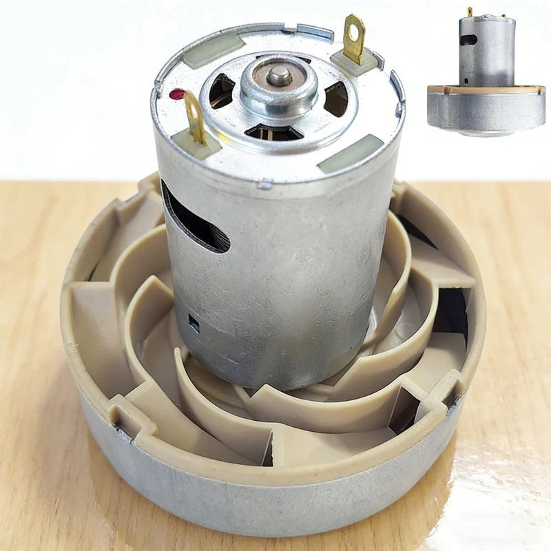 DC Vacuum Cleaner Motor 545 Motor 22.2V 120W Ball Bearing Micro Motor for Vacuum Cleaner Parts Air Blower Built in Driver