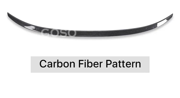 Carbon Fiber Rear Bumper Lip Trunk Wing MP M4 PSM Style Roof Spoiler Kit For BMW 3 Series F30 F31 F35 2026-2026 Gloss Black