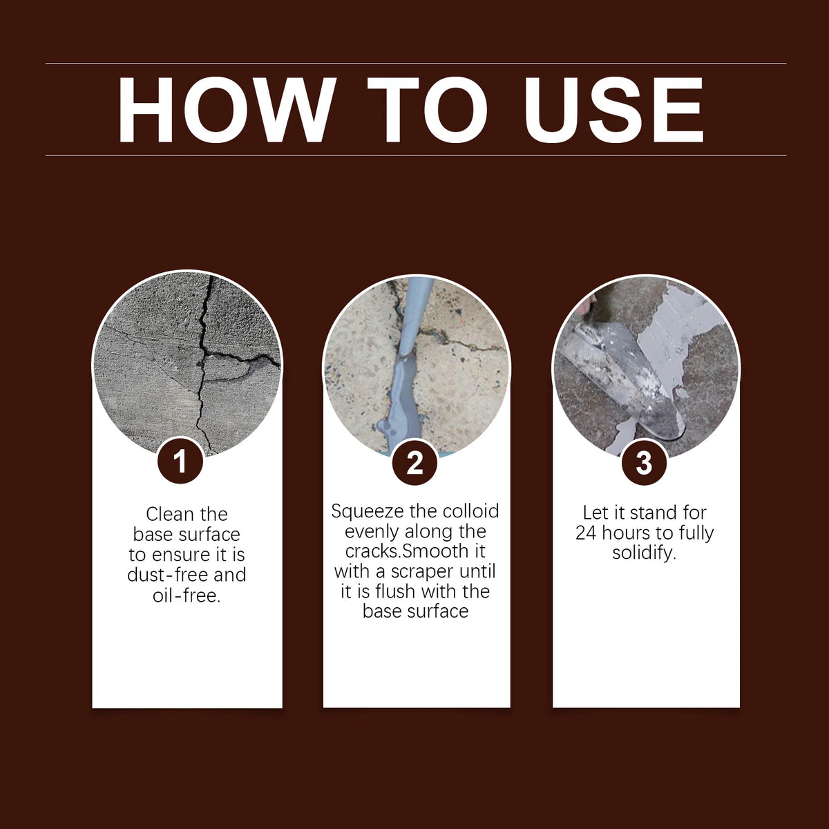 Self-Levelling Concrete Crack Filler and Masonry Gap Sealant - view 16