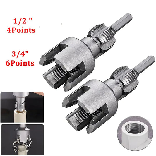PPR Pipe Threading Tools 1/2" and 3/4" Internal and External Tap and Die Thread Cutter with Extension