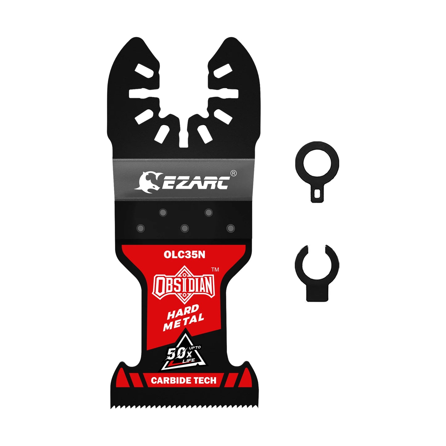 EZARC TiCN Carbide Oscillating Saw Blade – Quick-Release Multi-Tool Blade for Hard Metal, Nails & Bolts
