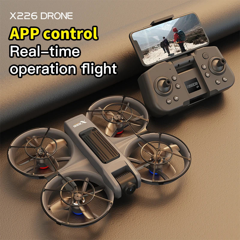Newest Hot Sales Drone VR ProfessionalHD Camera Brushless Motor Optical Flow Positioning Mini Drone Kid Free Gifts VR Glass