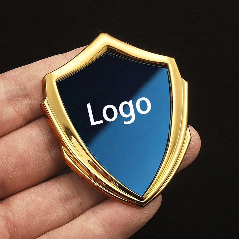Car Decoration Stickers Stainless Steel Stickers Car logo replacement sticker trunk decoration sticker Customized LOGO