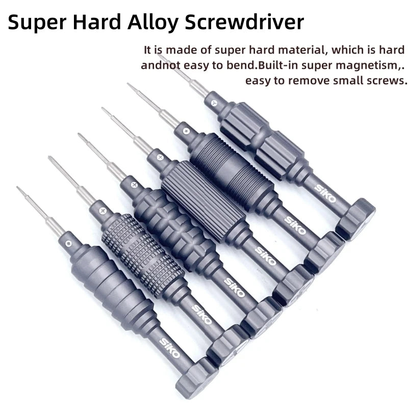 SK-L1 High Hardness Screwdriver Kit Convex Cross Torx T2 Y0.6 Pentalobe Phillips For Phone Watch Tablet Repair Opening Tool