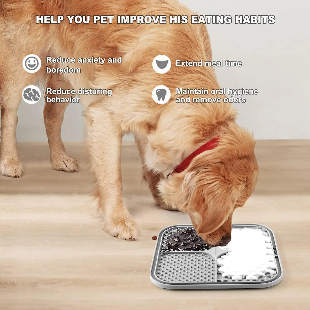 Suction Lick Mat for Bath Time & Grooming Distraction – photo 3