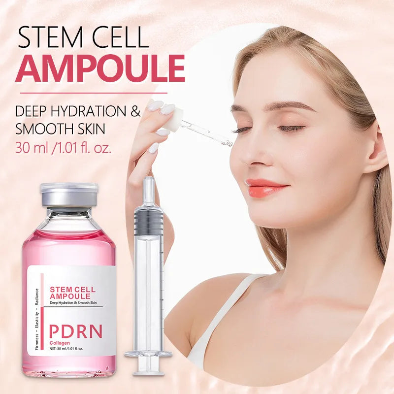 Stem Cell PDRN Ampoule Serum — Anti-Aging Collagen Face Essence