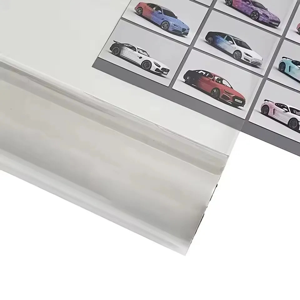 Clear Light Covering Film 30*120cm Car Clear Tint Headlight Taillight Vinyl Film Fog Light Rear Lamp Tint Film Sticker Decal