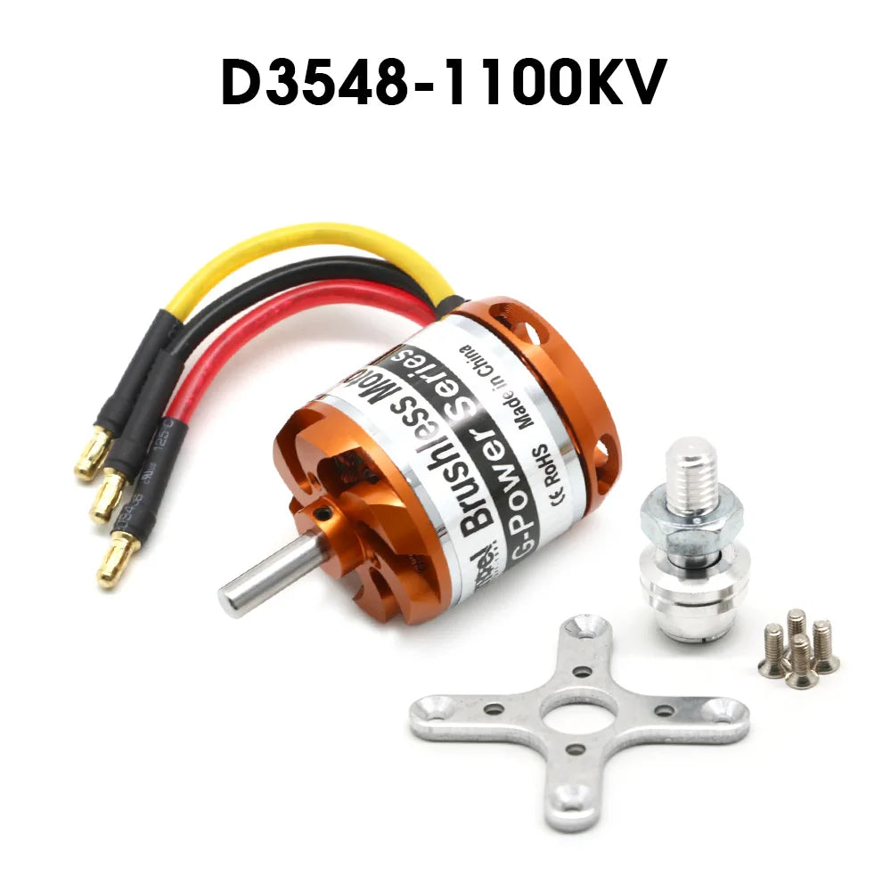 Brushless Motor 2-3S 4S 5S D2830 D2826 D3548 D3542 D3536 D3530 For RC Mini Multicopters Plane Fixed-wing Aircraft