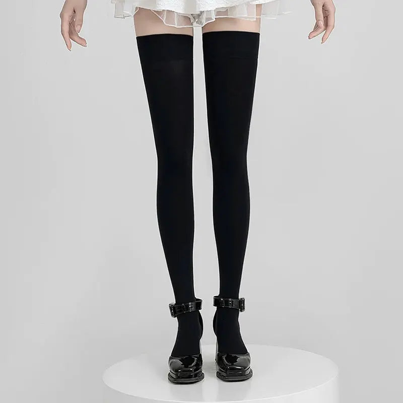 Women's Velvet Over the Knee Socks, 40, 50 or 70 cm