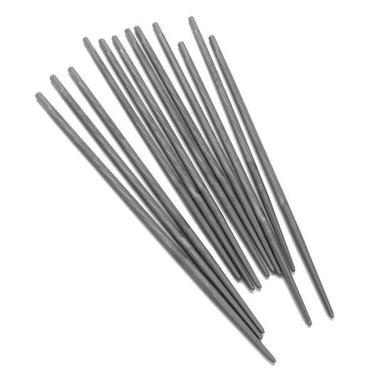 12 Pieces Chainsaw Round Files 5.5mm 7/32in for Sharpenning Chains Saw Sharpener Usually - photo 3