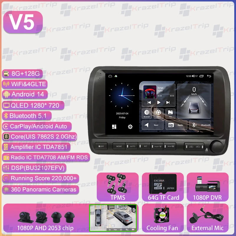 Car Stereo with Apple CarPlay & Android Auto, Compatible with Toyota Crown 11 S170