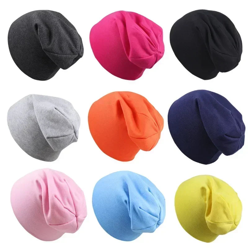 Kids Solid Knit Beanie 0-4 Years - Windproof Hip Hop Cap - photo 2