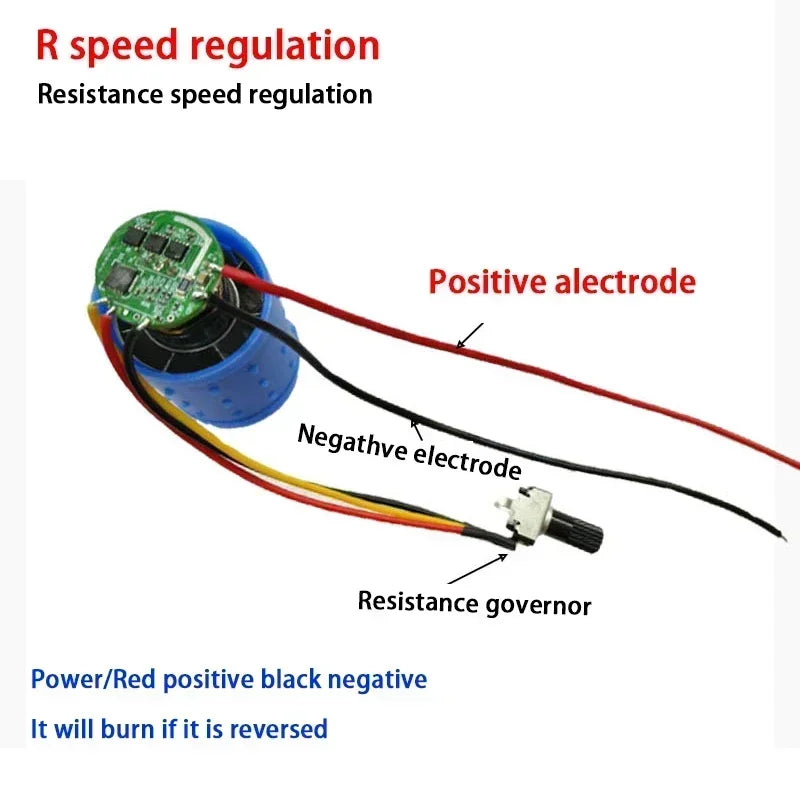 DC 9V 12V 24V 100000RPM Ultra-high Speed BLDC 3-Phase Brushless Motor Equipped w/ driver CNC Aluminum Alloy Impeller Ducted Fan