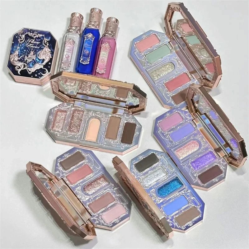Flower Knows 2026 Bunny Garden Makeup Palette – Cute Rabbit Eyeshadow, Blush & Highlight All-in-One