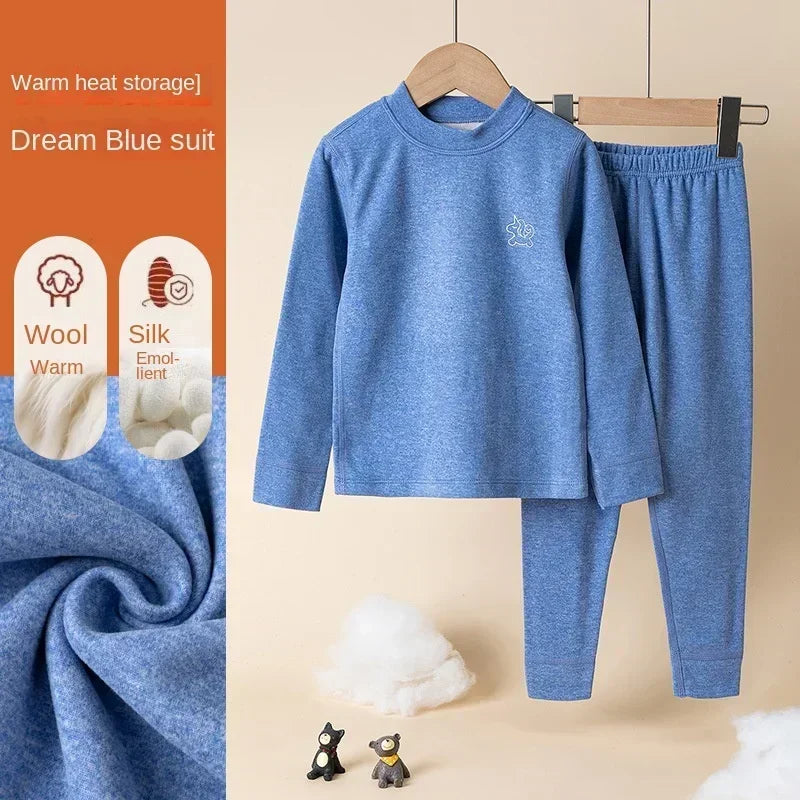 Teens and Kids Thermal Underwear Set - Soft Two-Piece Loungewear - photo 9