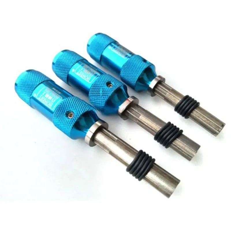 1set Tubular Lock Pick 3pcs/Set 7 Pin Advanced Lock Picks Set 7.0mm 7.5mm 7.8mm Locksmith Tools