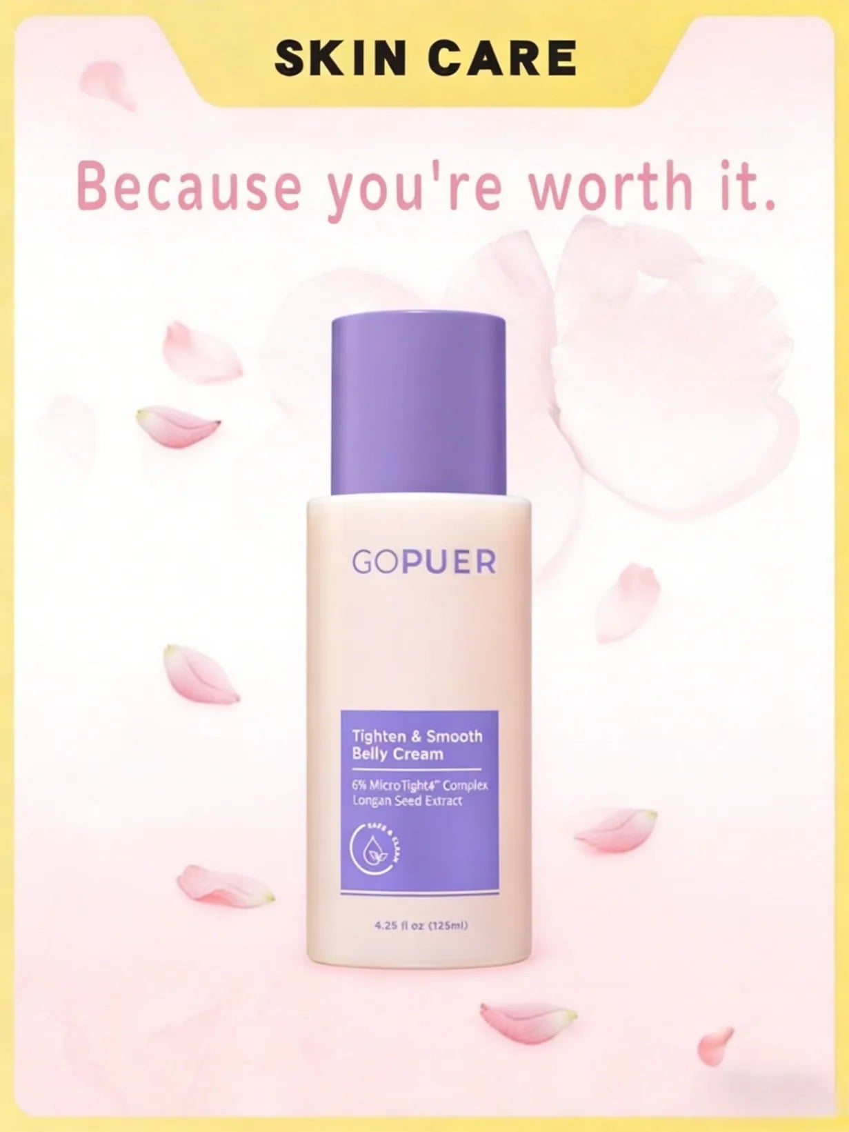 2 PCS/1 PCS GOPUER Tighten & Smooth Belly Cream - Clinically Tested Skin care